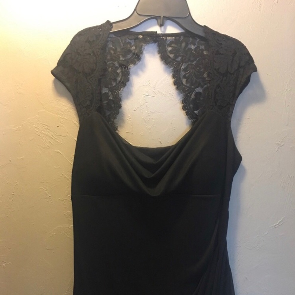 Beautiful floor length Macy’s gown
